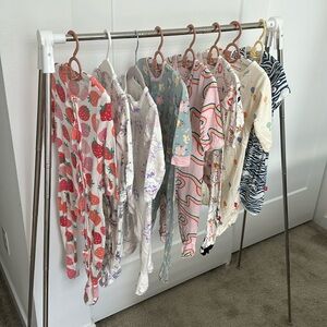 Set of 7 Angle dear/ Magnetic me baby onesies